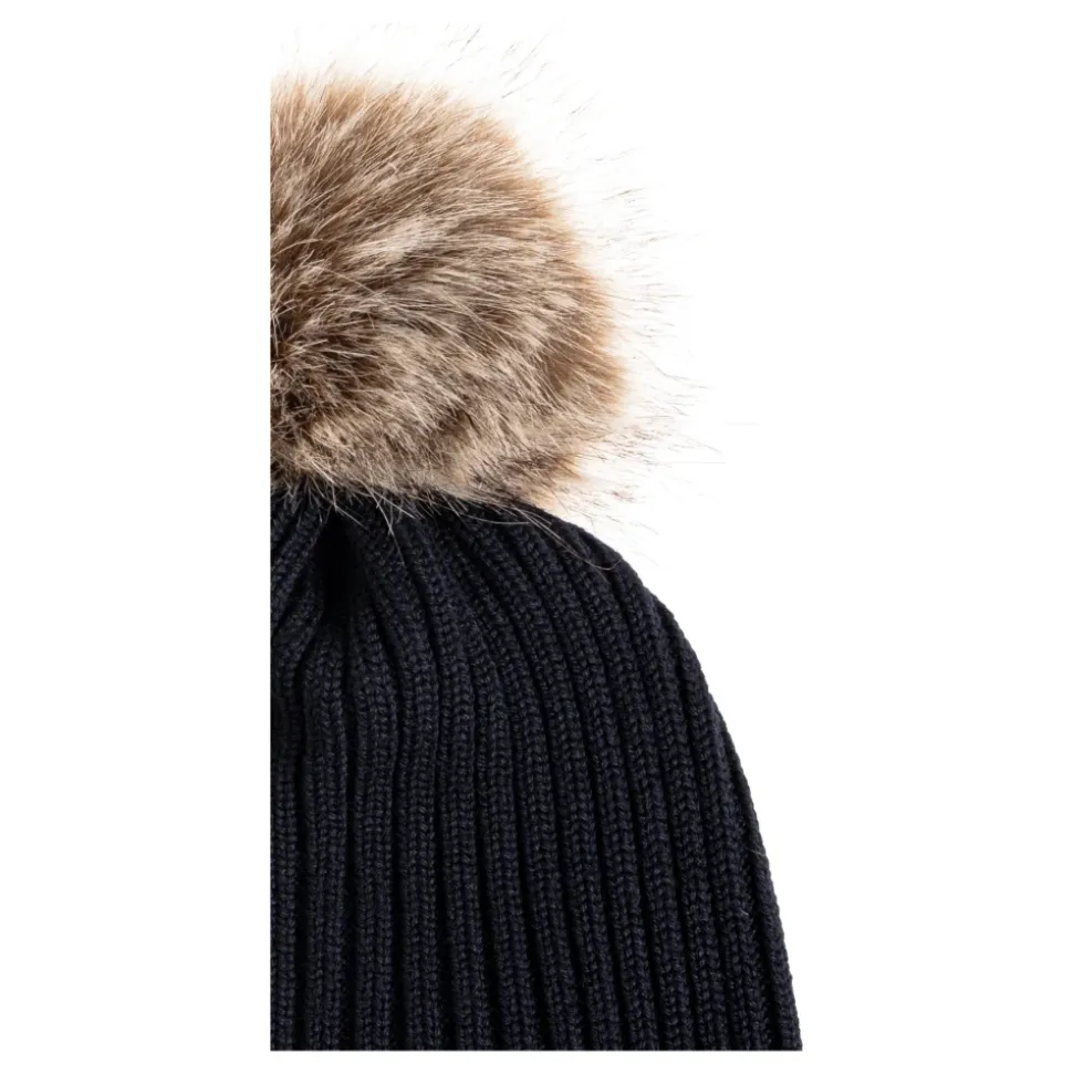 Bonnet en laine avec logo