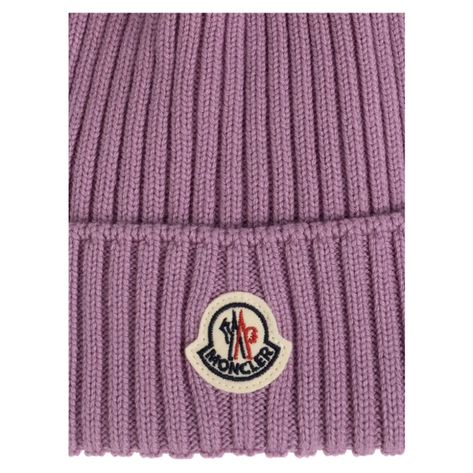 Bonnet en laine avec logo