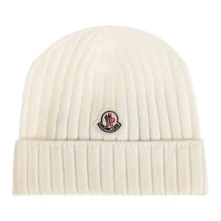 Bonnet en laine avec logo