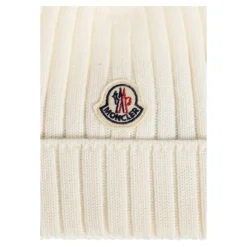 Bonnet en laine avec logo