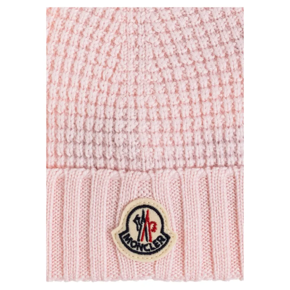 Bonnet en laine avec logo