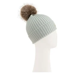 Bonnet à pompon avec logo