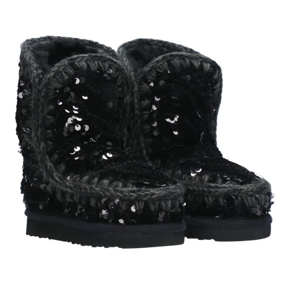 Botte Eskimo Velvet Glamour à Sequins