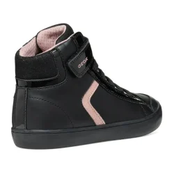 Bottes Enfant Noires Vieux Rose Geox