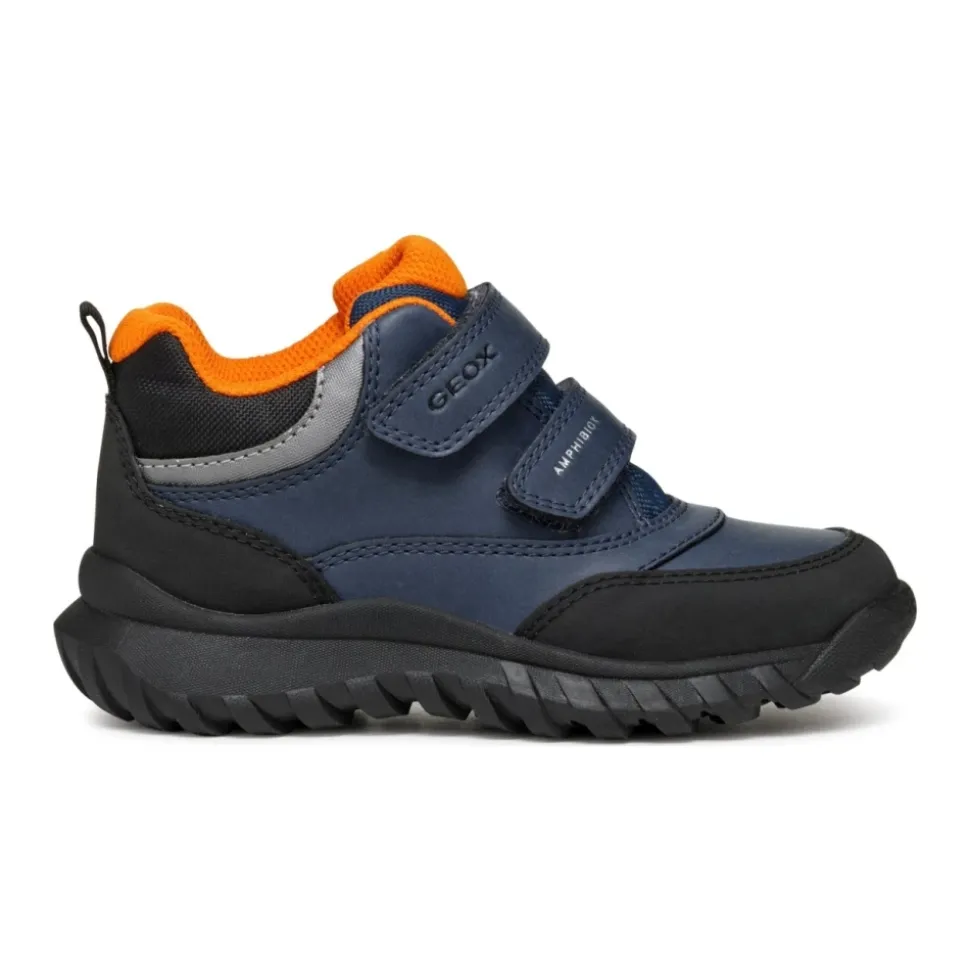 Bottes Enfants Bleu Orange