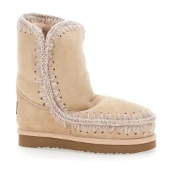 Bottes Rose Eskimo Kid en Daim