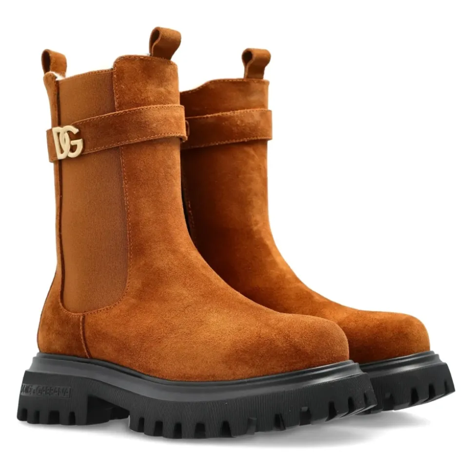 Bottine en Daim Chameau
