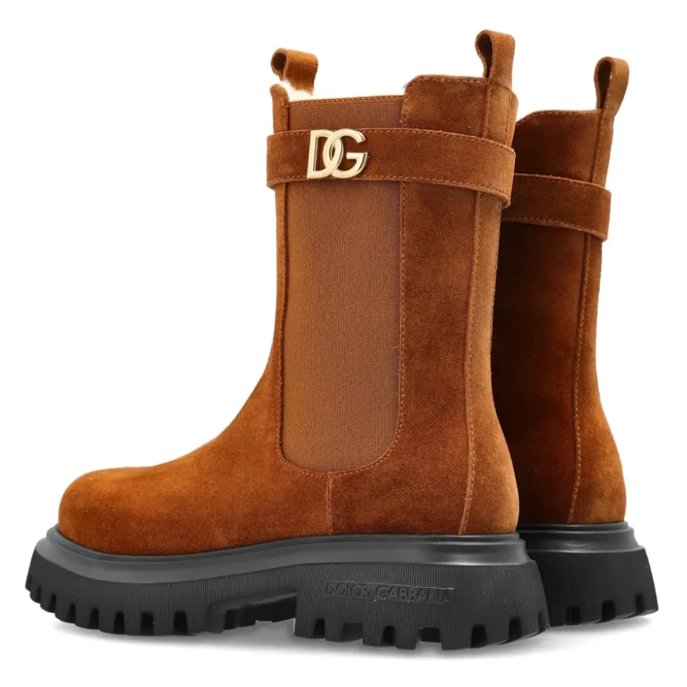 Bottine en Daim Chameau