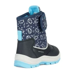 Bottines ABX Navy Turquoise pour filles