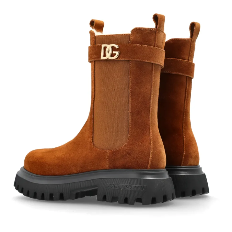 Bottines en cuir