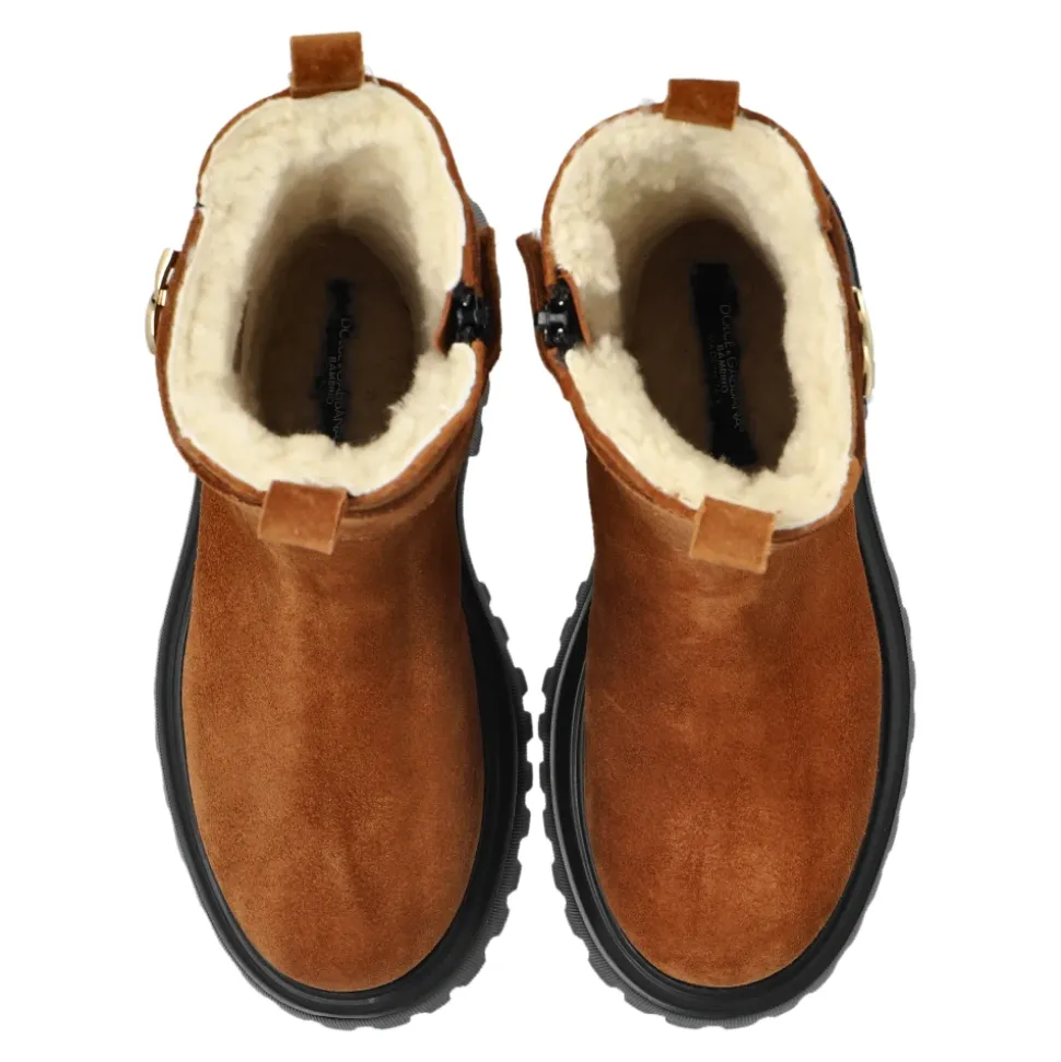 Bottines en cuir