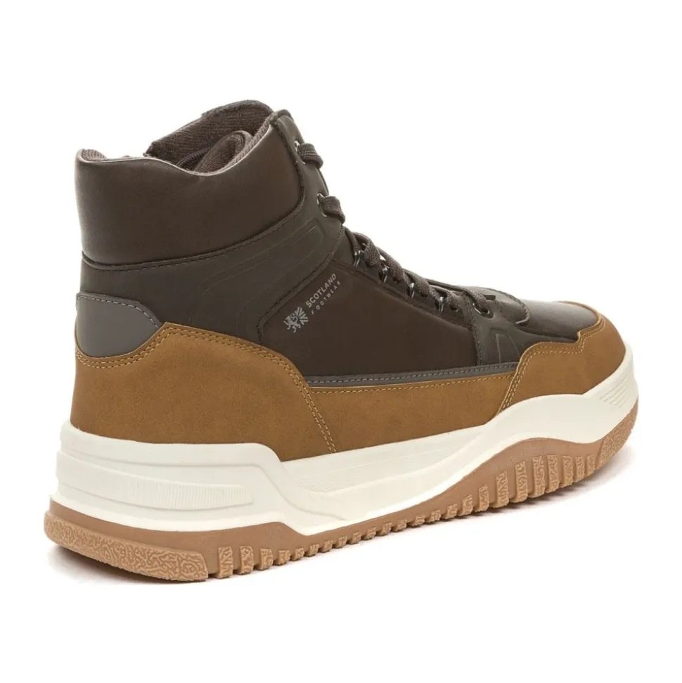 bottines marron fermées décontractées
