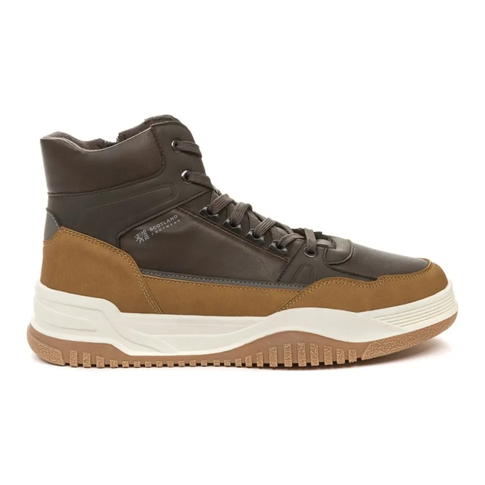 bottines marron fermées décontractées