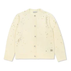 Cardigan avec Cristaux Scintillants