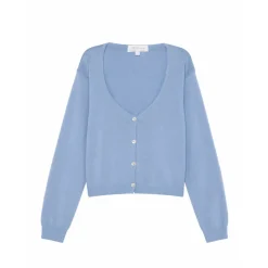 Cardigan à col en V