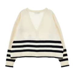 Cardigan à col en V