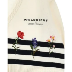Cardigan à col en V