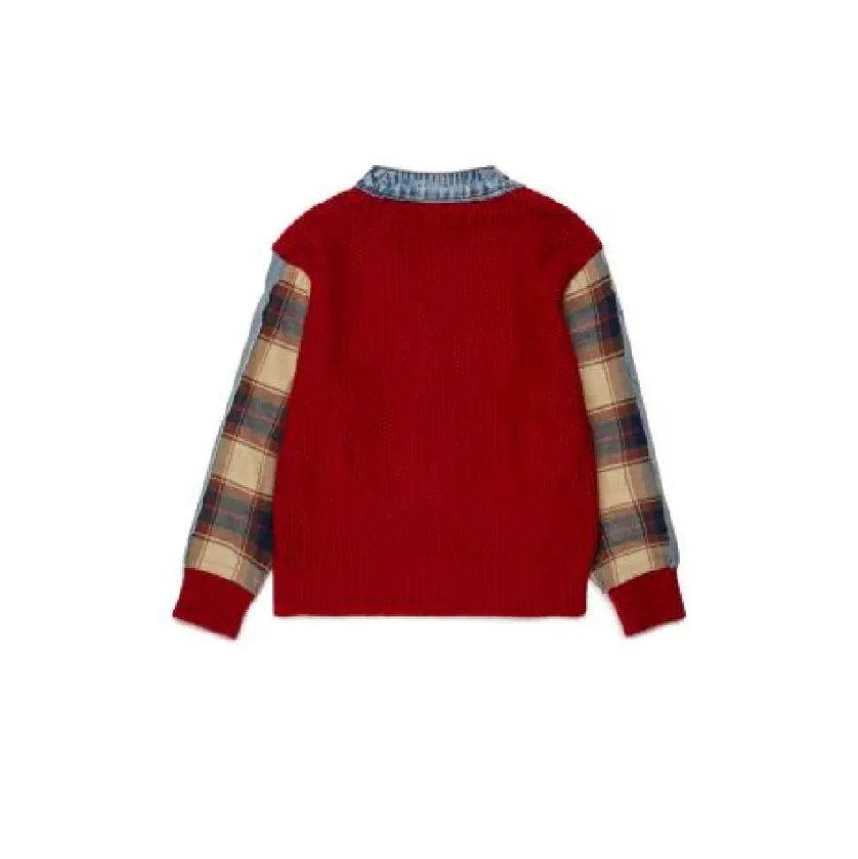 Cardigan à col en V
