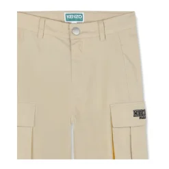 Cargo Enfants Beige Pantalon