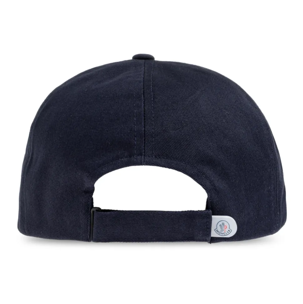Casquette de baseball en coton avec logo tricolore