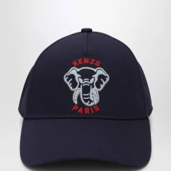 Casquette en coton brodée