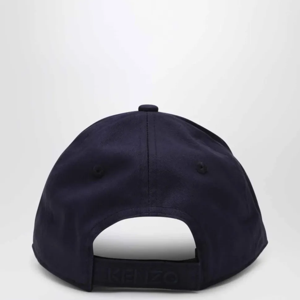 Casquette en coton brodée