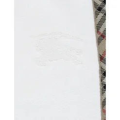 Caterina Check-Trim Cotton Shorts