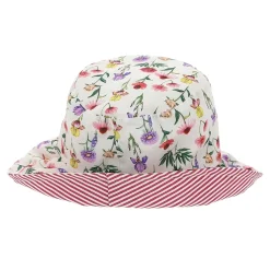 Chapeau en Popeline avec Gros-Grain