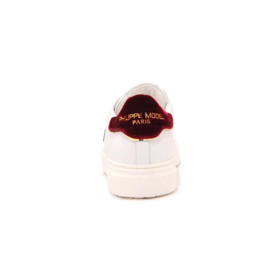 Chaussures Bordeaux en Velours