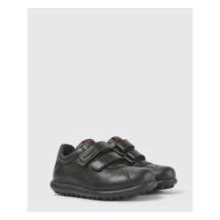 Chaussures Confortables en Cuir avec Fermeture Auto-agrippante