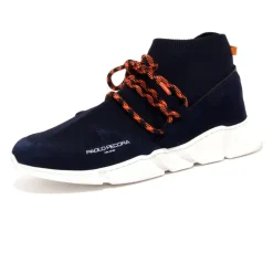 Chaussures de Course Slip-On en Daim