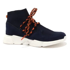 Chaussures de Course Slip-On en Daim