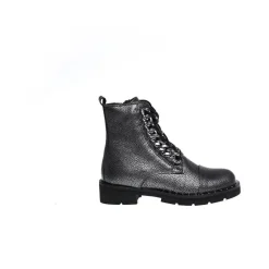 Chaussures enfant argentées élégantes