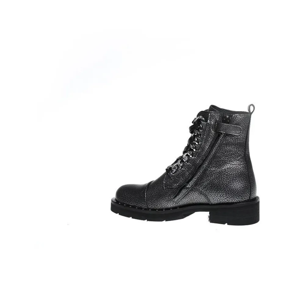 Chaussures enfant argentées élégantes