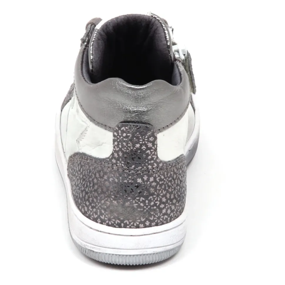 Chaussures Glit Acciaio-Bianco pour Enfants