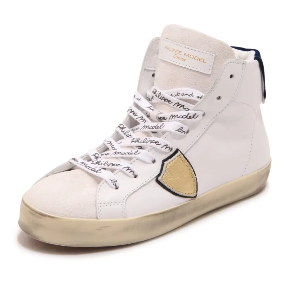 Chaussures Junior Ginevra Bianco Caoutchouc