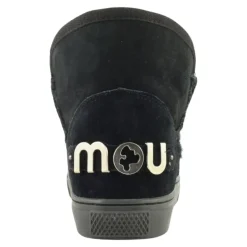 Chaussures Plates Noires au Crochet
