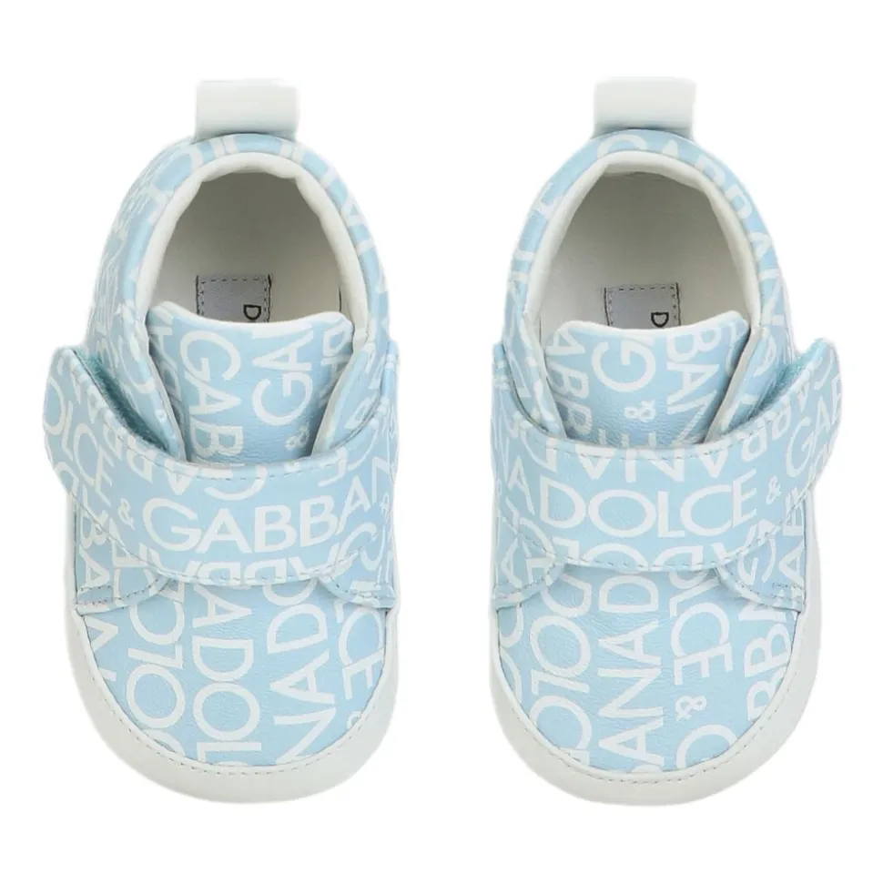 Chaussures Pré-Marche Bleues avec Logo