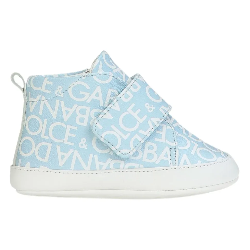 Chaussures Pré-Marche Bleues avec Logo