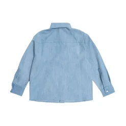 Chemise avec logo brodé