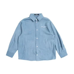 Chemise avec logo brodé