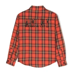 Chemise à carreaux rouge