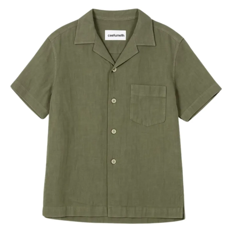 Chemise à col revers