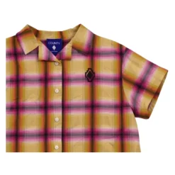 Chemise Courte à Carreaux