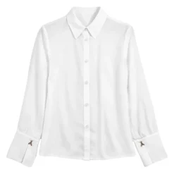 Chemise effet voile