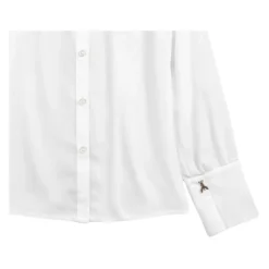 Chemise effet voile