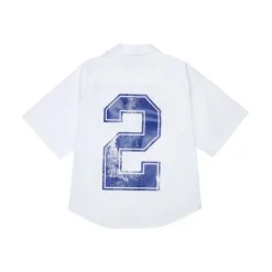 Chemise en Coton Brodé