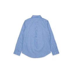 Chemise en coton brodée du logo