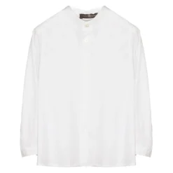 Chemise en coton et lin