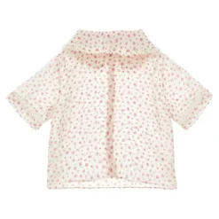 Chemise en dentelle florale